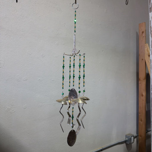 Reborn Silver Mushroom Windchime