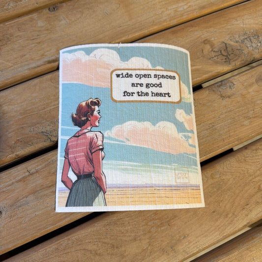 Urban Smirk Swedish Dish Cloth - Wide Open Spaces