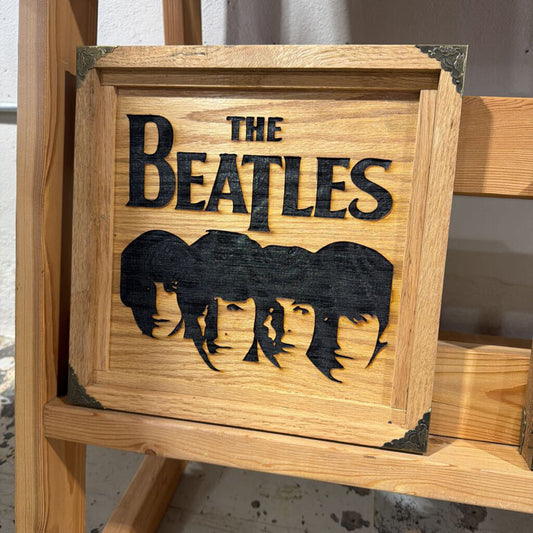 Laser Cut Beatles Sign