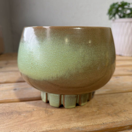 Vintage Green Frankoma 435 Planter