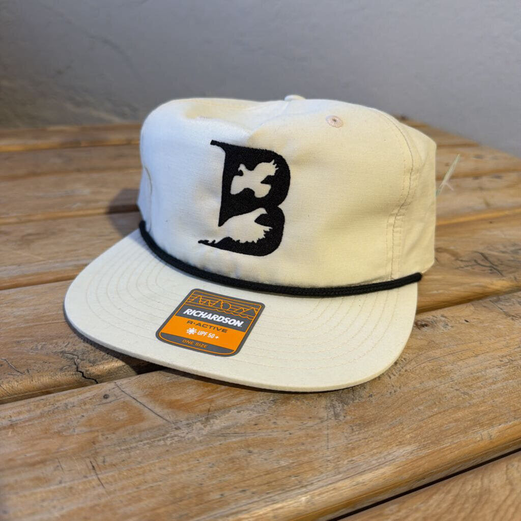 Bluestem Hunting Lodge Cap - Ivory Trucker