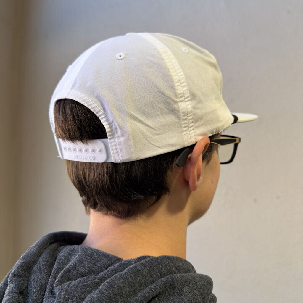 Bluestem Hunting Lodge Cap - White Trucker