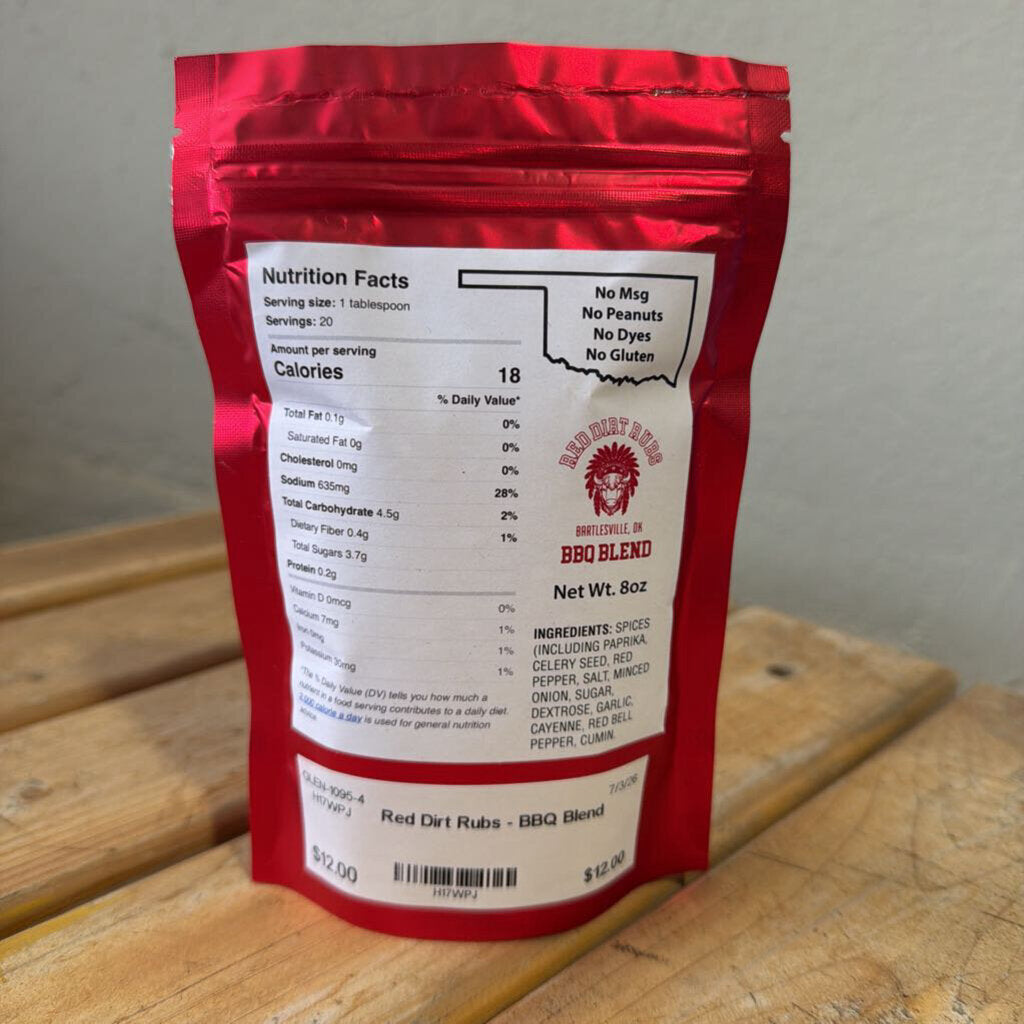 Red Dirt Rubs - BBQ Blend